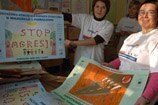Warszawa - "Stop agresji" - konkurs plastyczny dla dzieci z Ogniska Wychowawczego Bielany