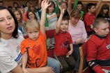 Olsztyn - dla dzieci wolontariusze przeprowadzili zajęcia z bajkoterapii, a dla rodziców warsztaty o roli rodzica dziecka przebywającego w szpitalu