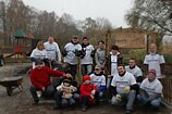 Gorzów Wielkopolski - wolontariusze stworzyli dla przedszkolaków z Miejskiego Przedszkola Integracyjnego Nr 9. Ogródek Małego Ekologa
