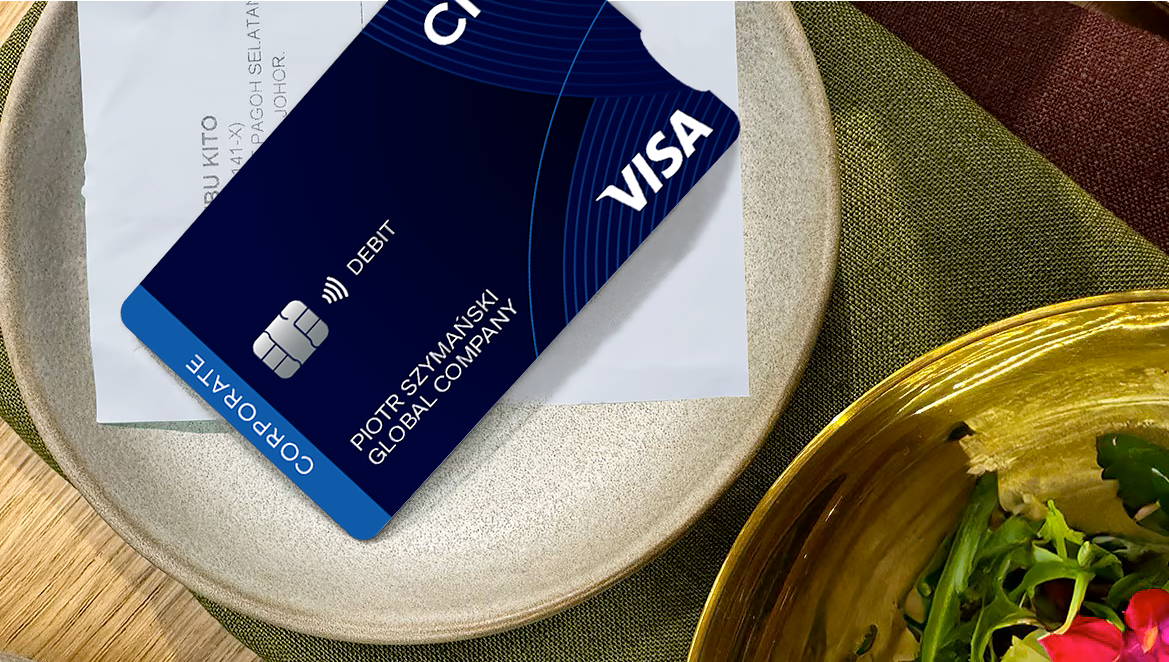 Karta Debetowa Visa Business