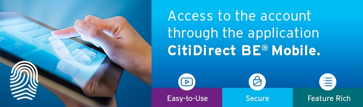 CitiDirect BE Mobile